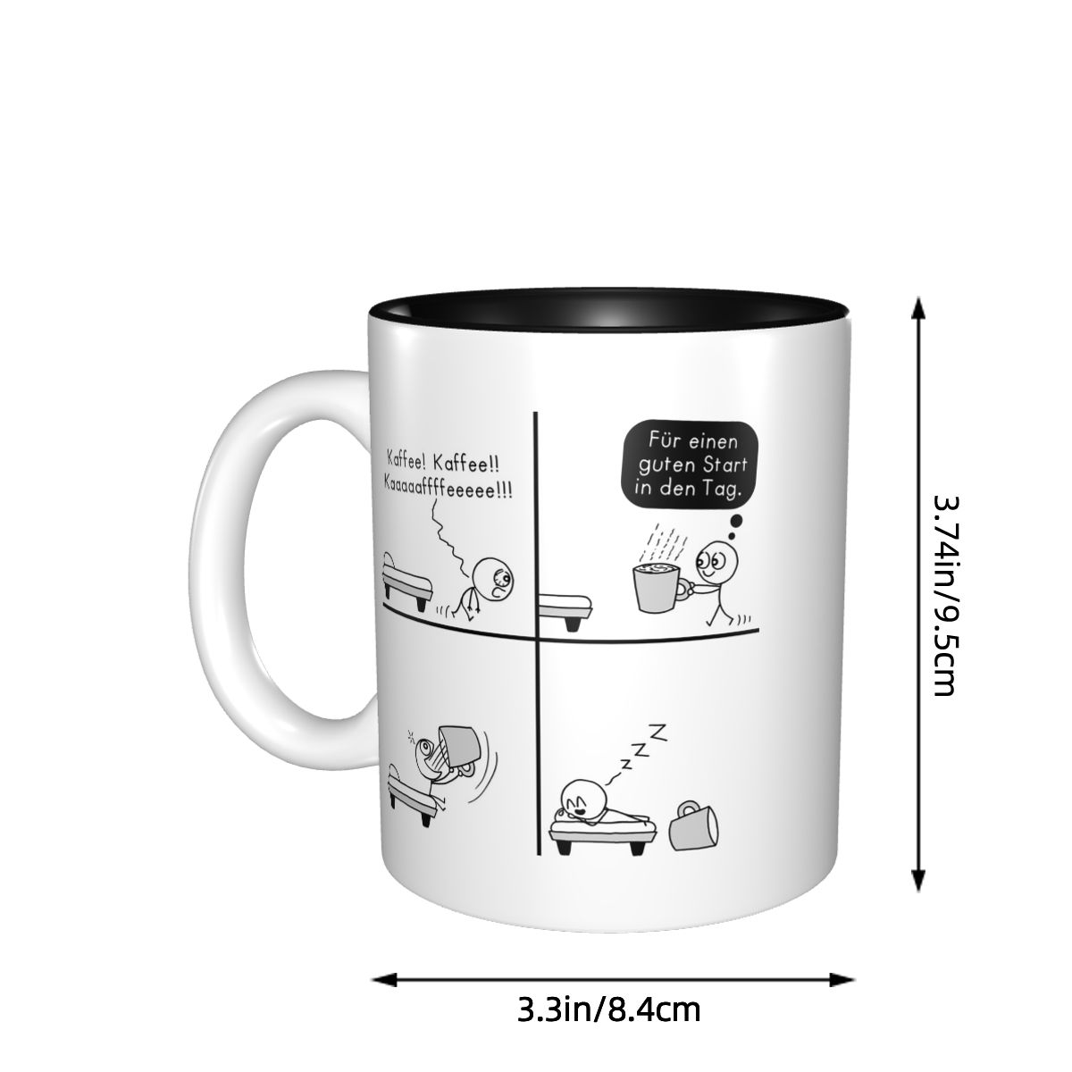 Caneca de Café da Manhã Engraç - Morning Tea Coffee avaliação e preço
