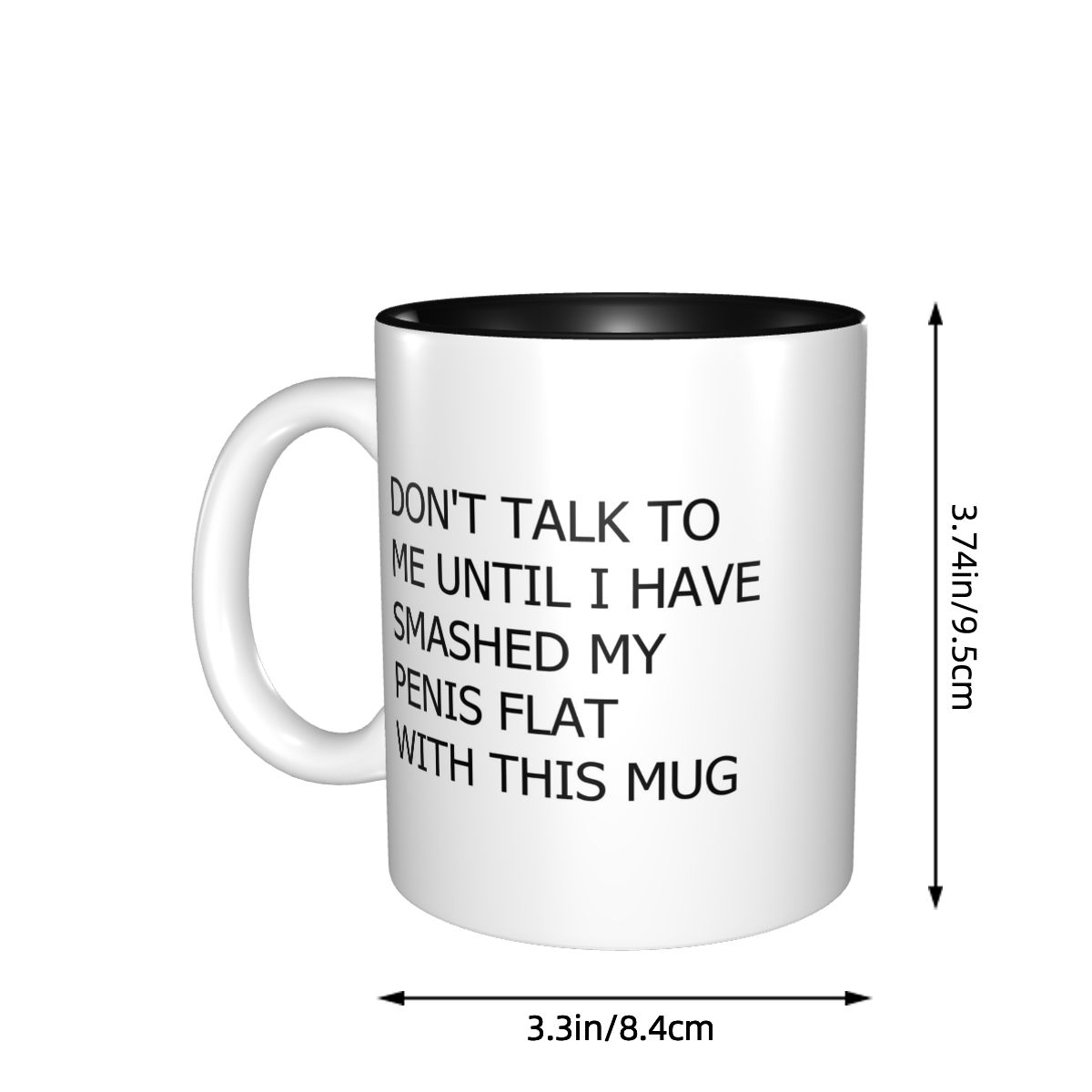 Caneca de Cerâmica Engraçada c - Coffee Tea You And Me avaliação e preço