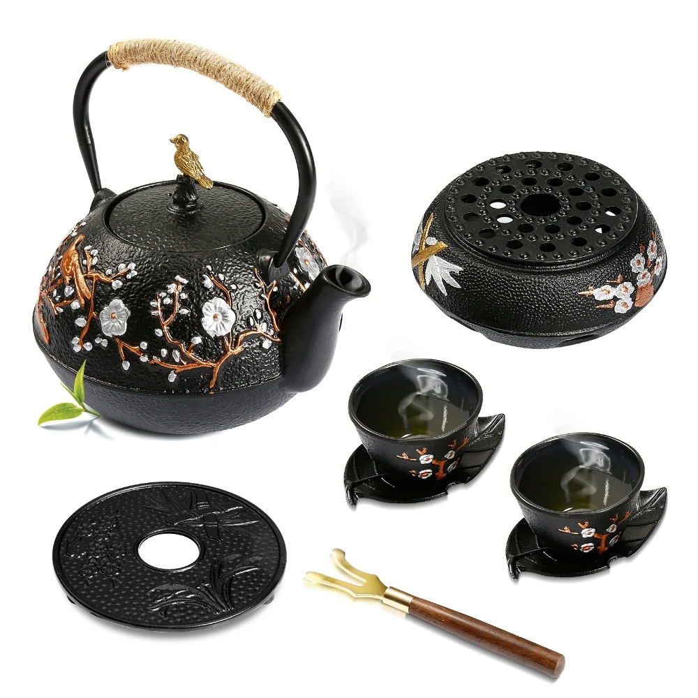 Chaleira de bule de ferro fund - Cast Iron Teapot avaliação e preço