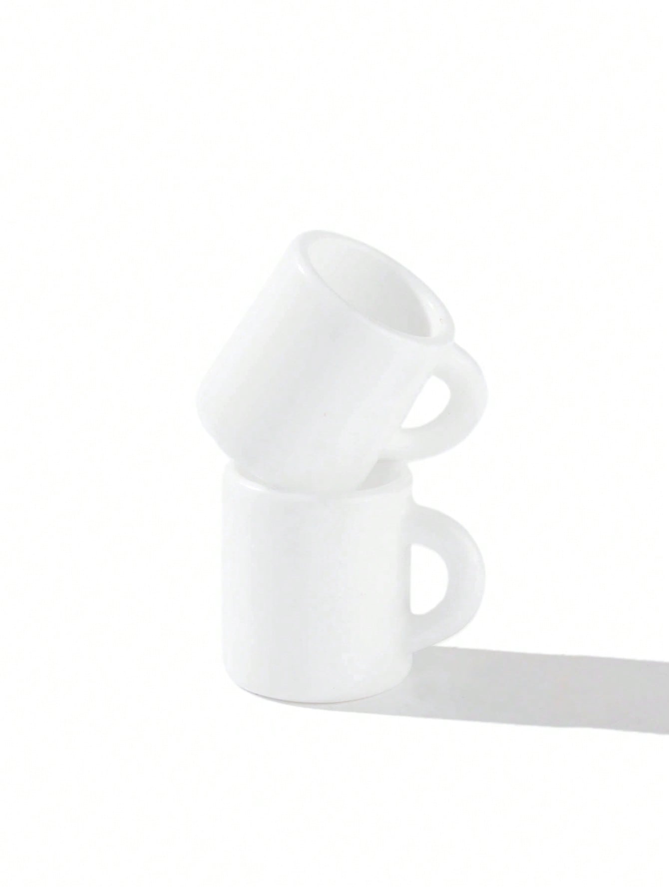 10 Canecas Brancas em Miniatur - Coffee Y Tea avaliação e preço