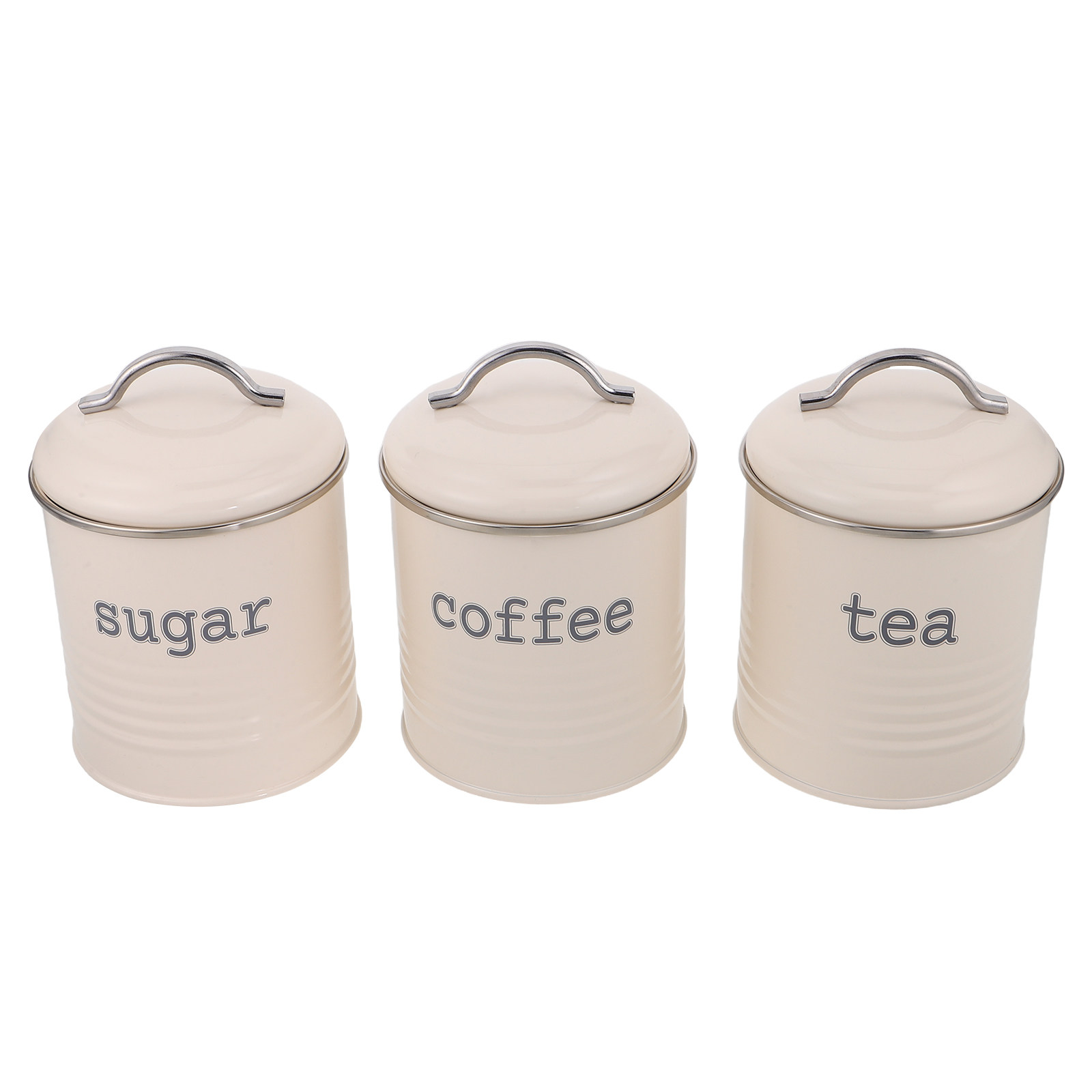 Conjunto de 3 Recipientes Herm - Coffee Tea Jar Set avaliação e preço